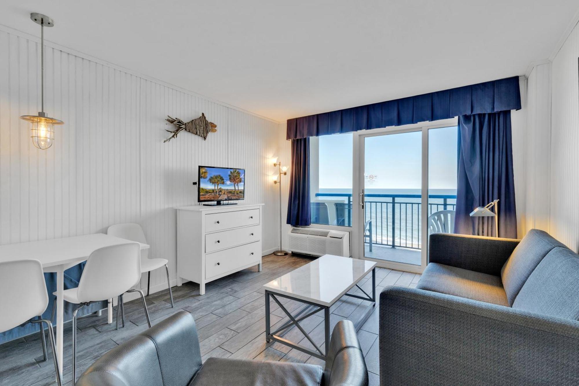 Hosteeva Boardwalk Ocean-Front Condo شاطئ ميرتل المظهر الخارجي الصورة